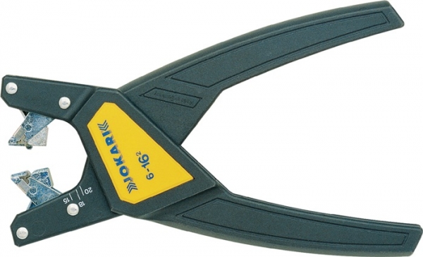 Automatikabisolierzange Nr. 6-16² Länge 166 mm 6 - 16 (AWG 10... 5) mm² JOKARI